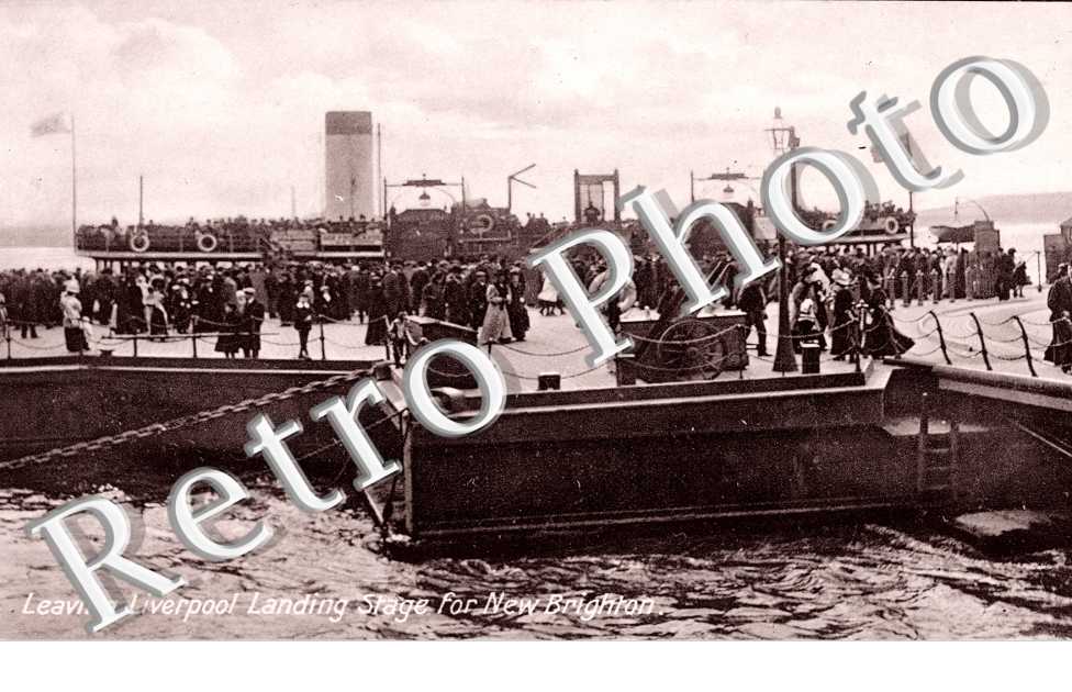 Leaving Liverpool Landing Stage for New Brighton