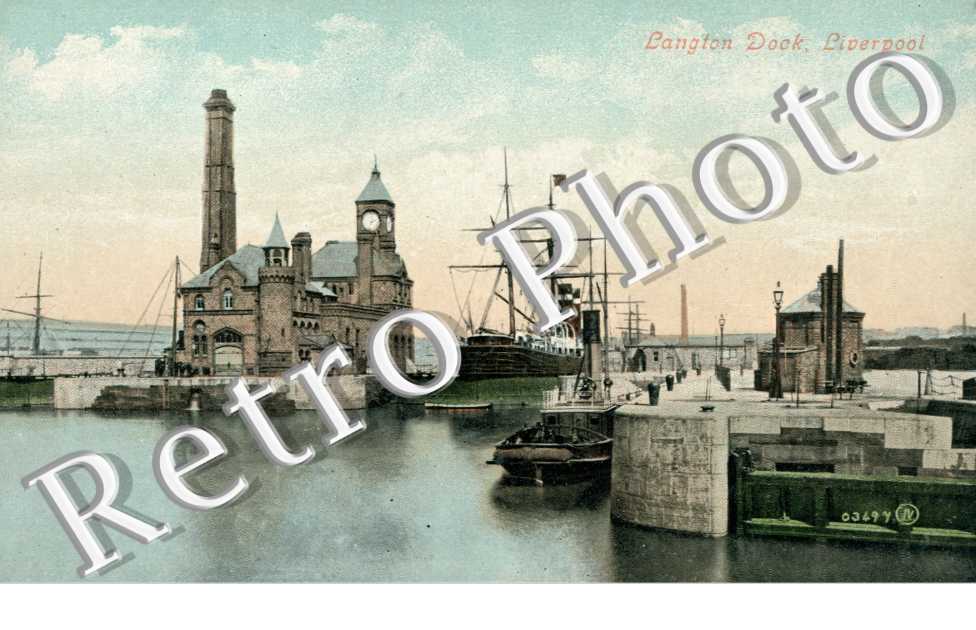 the Mersey and Landing Stage