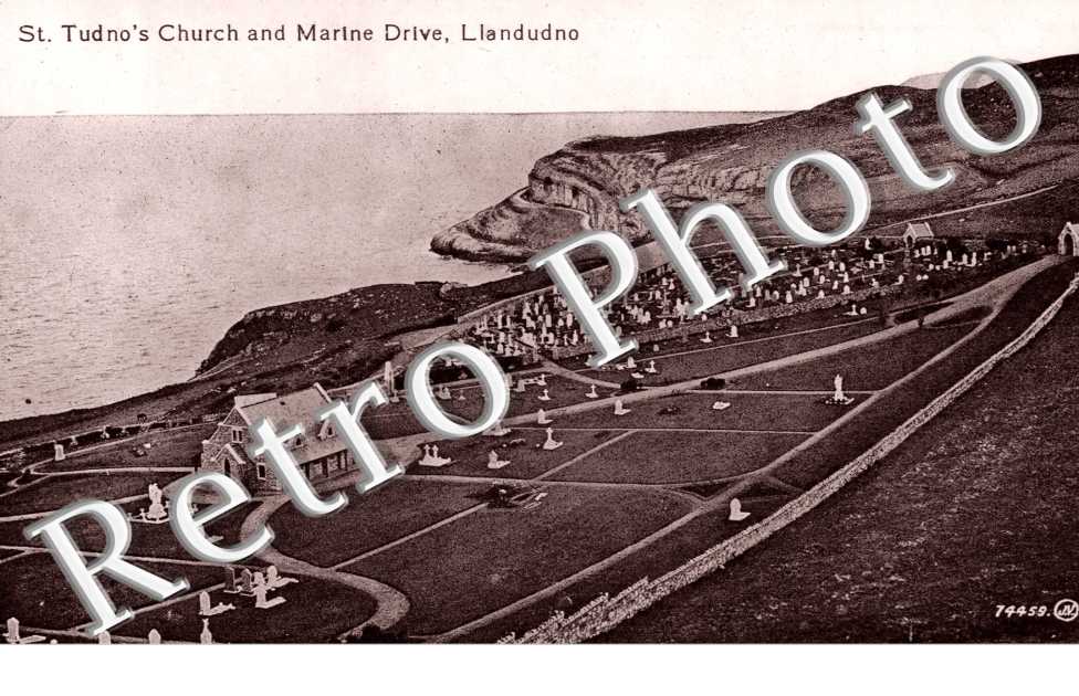 Saint Tudno&#039;s Church and Marine Drive, Llandudno