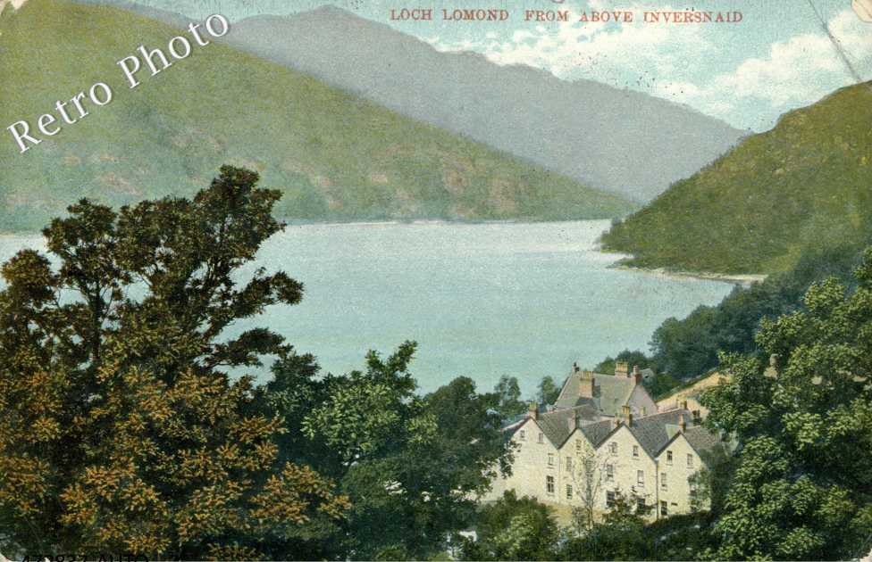 Loch Lomond from ABOVE iNVERSNAID