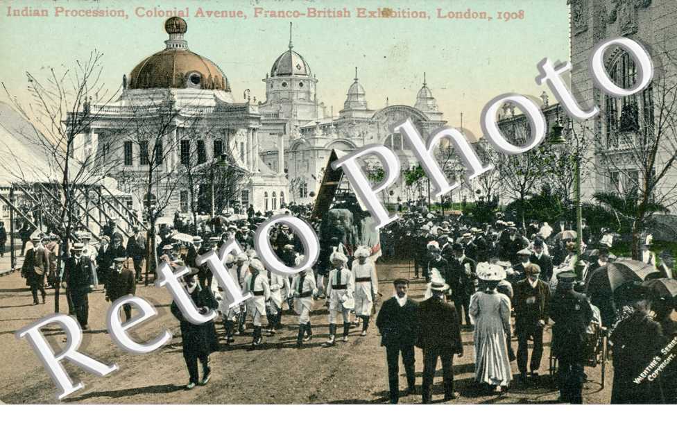 Indian Procession, Colonial Avenue, Franco-British Exhibition