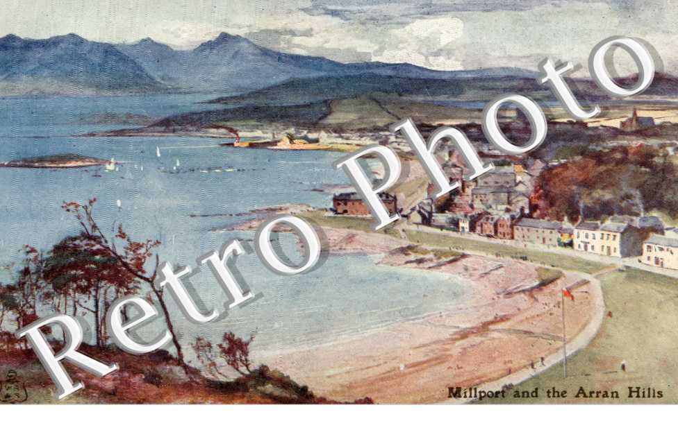 Millport and the Arran Hills