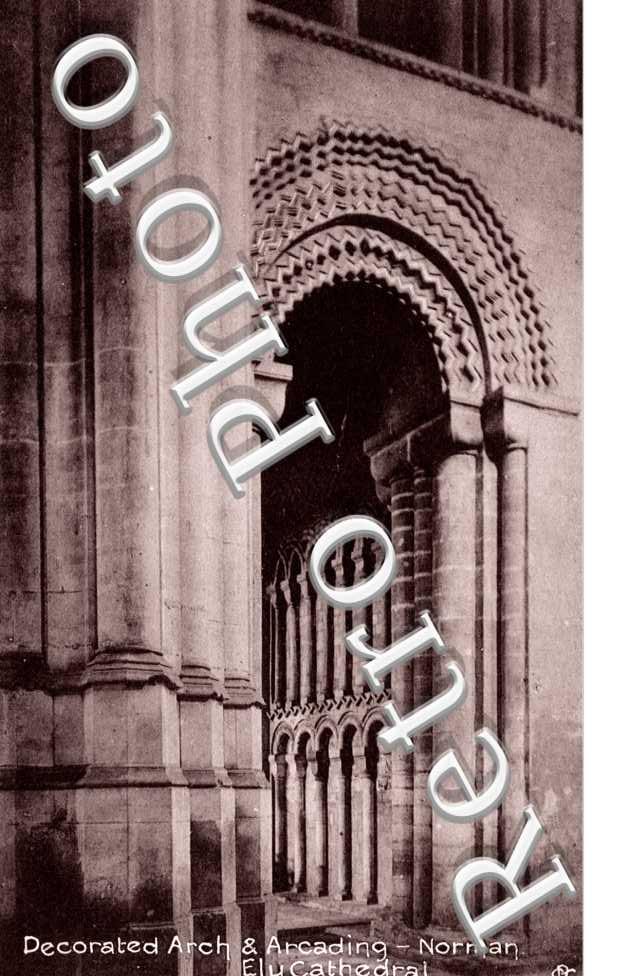 Decorated Arch and Arcading, Norman ElyCathedral