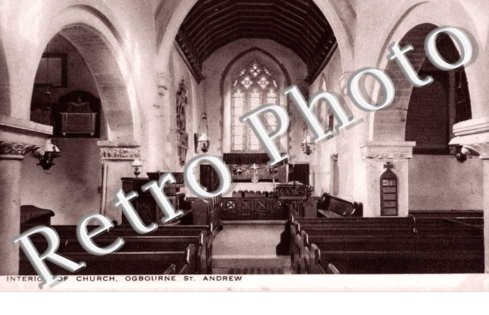 Interior of the Church, Ogbourne Saint Andrew