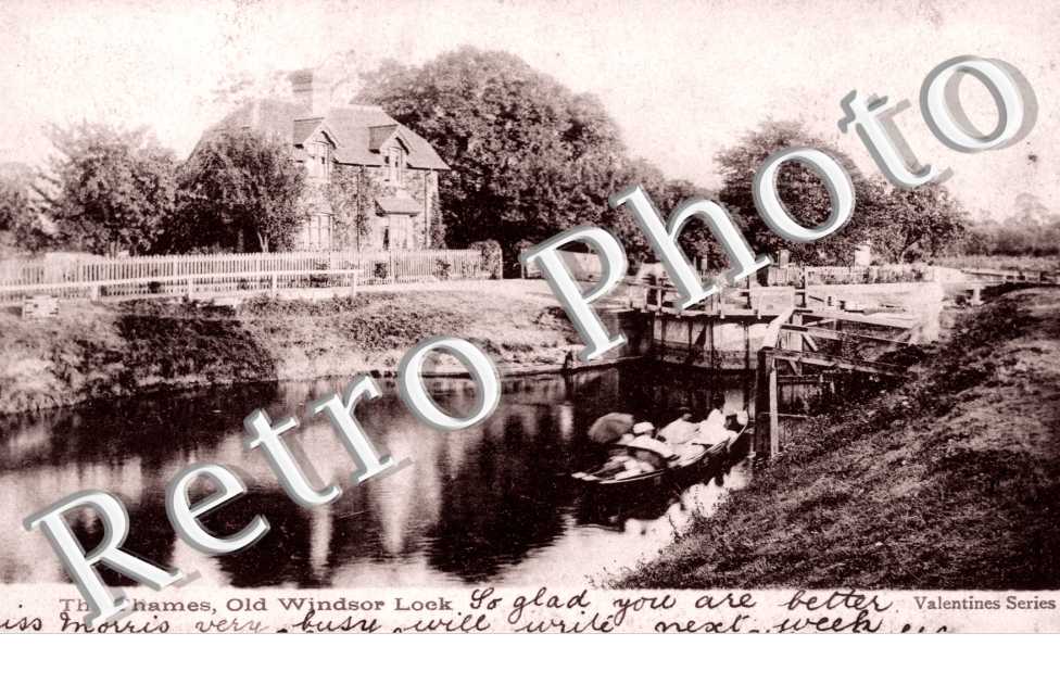 the Thames, Old Windsor Lock