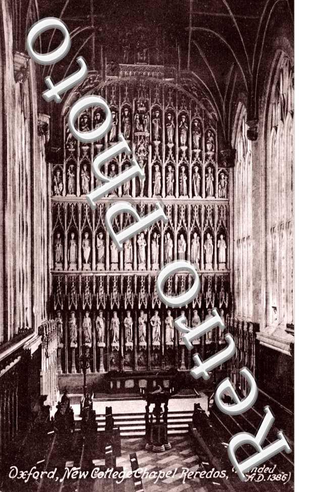 New College Chapel Reredos