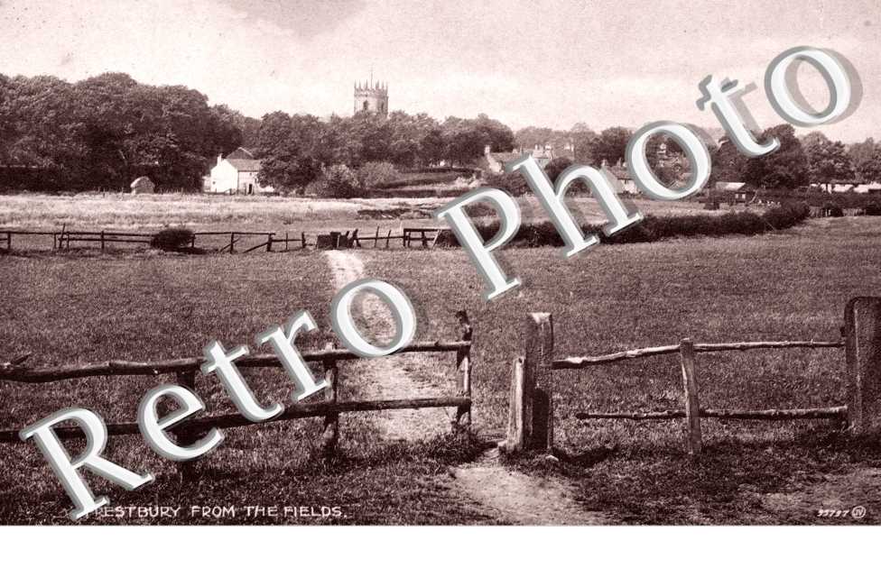 Prestbury from the Fields
