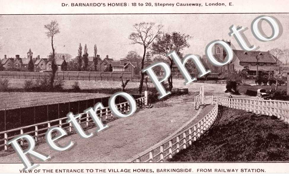 View of the Entrance to the Village Homes from Railway Station