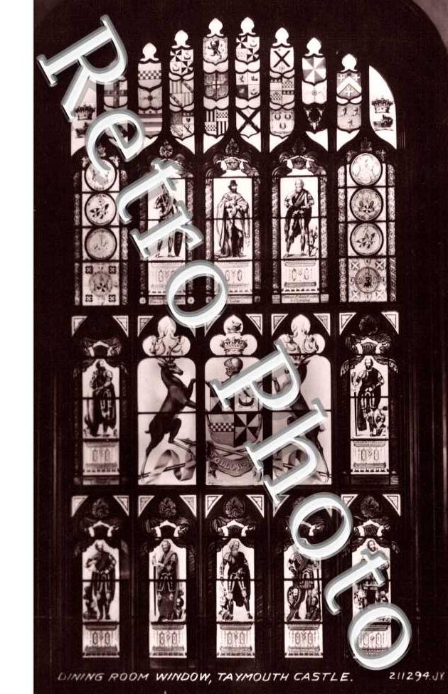 Dining Room Window, Taymouth Castle