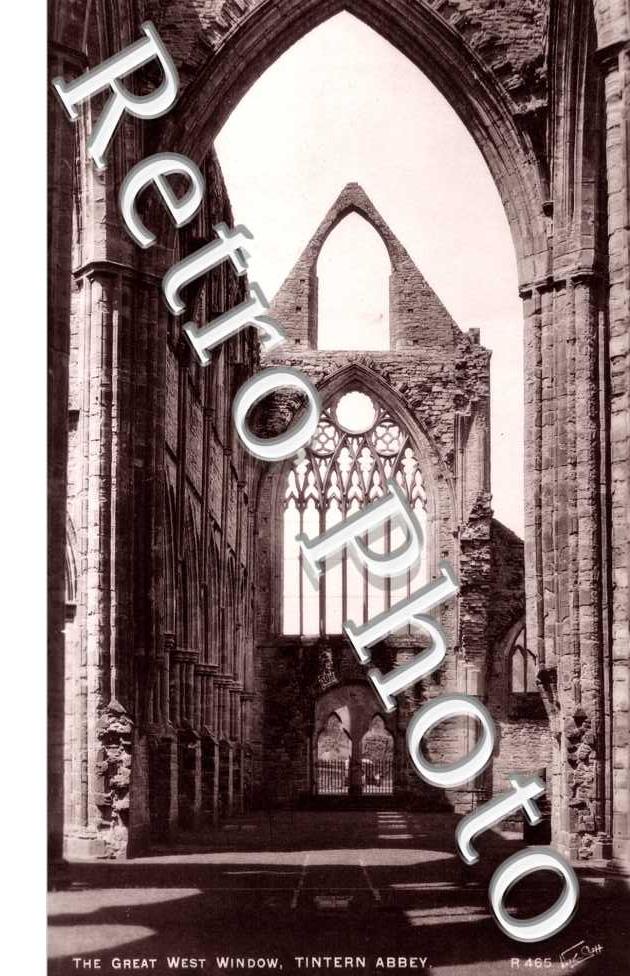 the Great West Window, Tintern Abbey