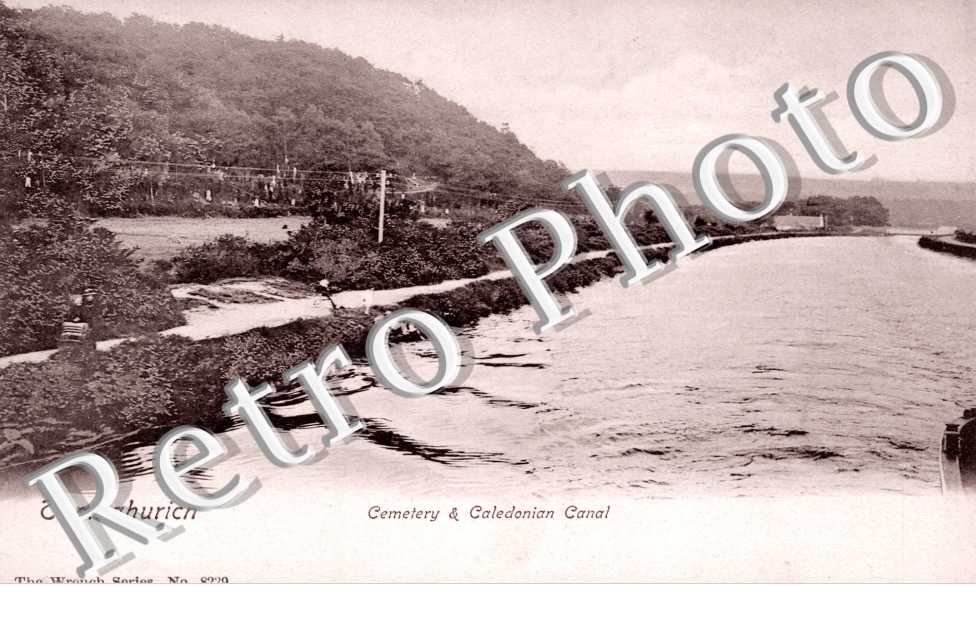 Cemetery and Caledonian Canal