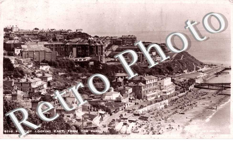 Ventnor looking east from the Park