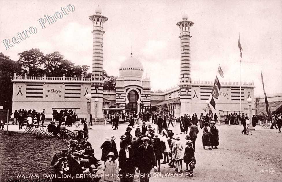 Malaya Pavilion, british Empire Exhibition