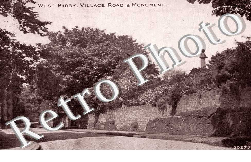 West Kirby, Village Road and Monument