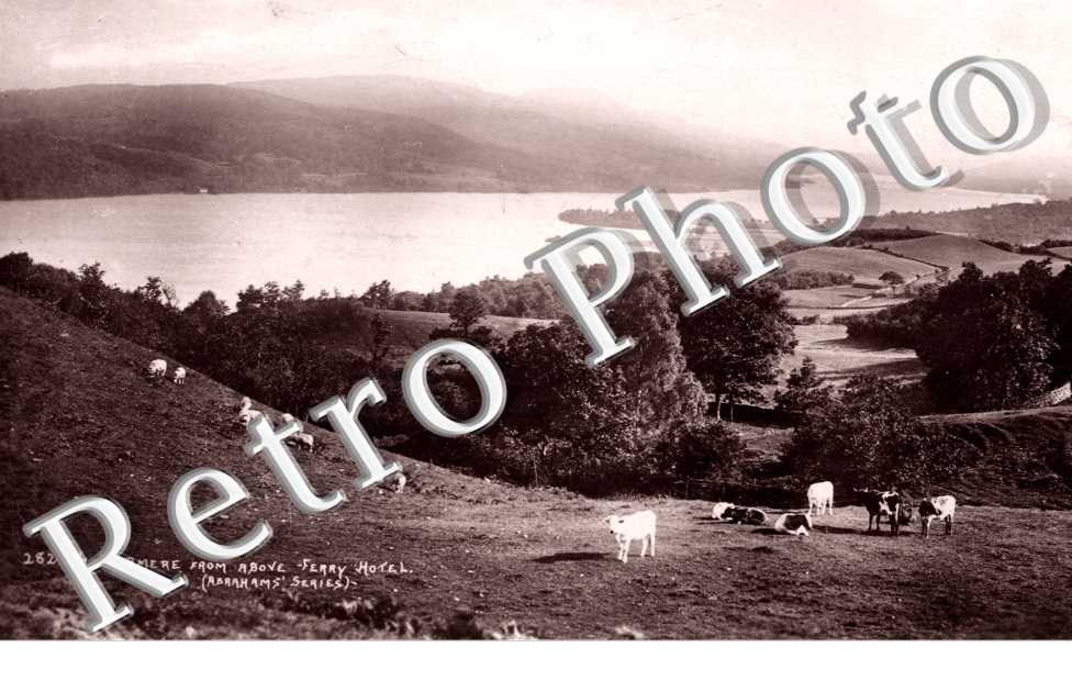 Windermere from above Ferry Hotel
