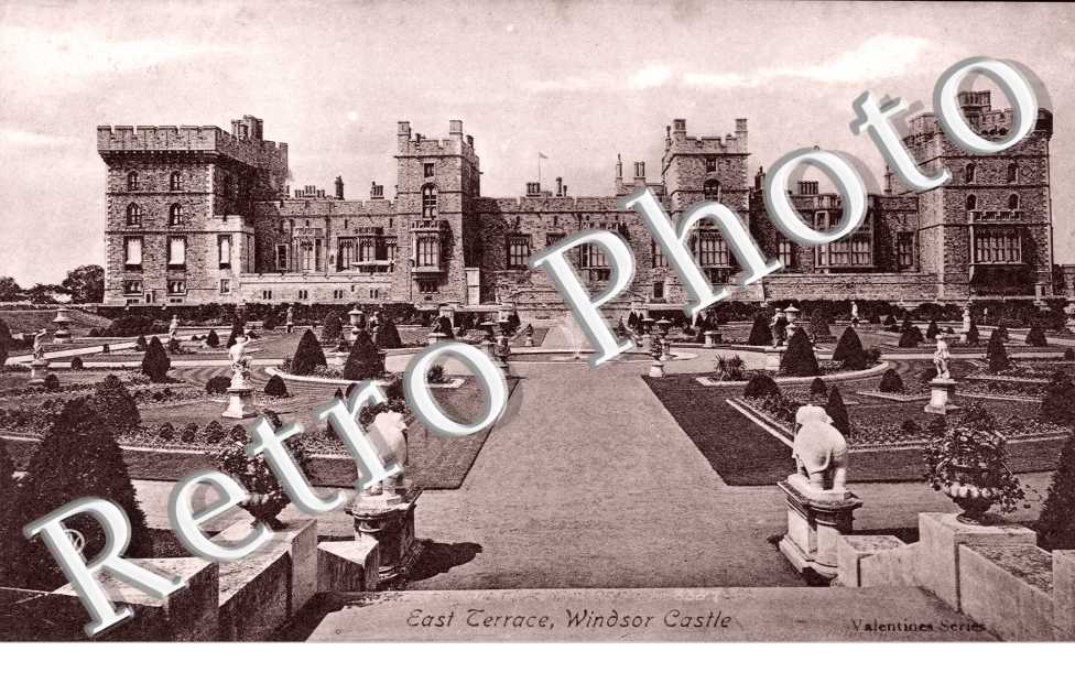 east terrace, Windsor Castle