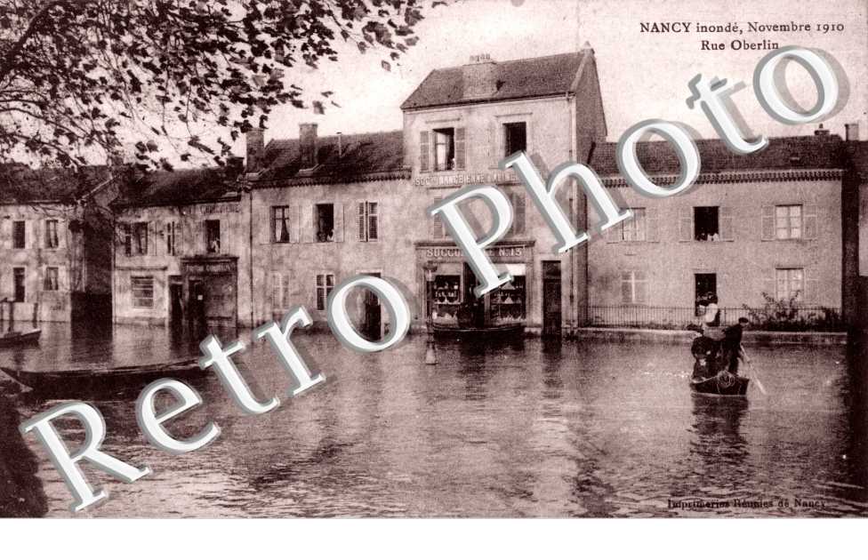 RUE Oberlin Inondations novembre 1910