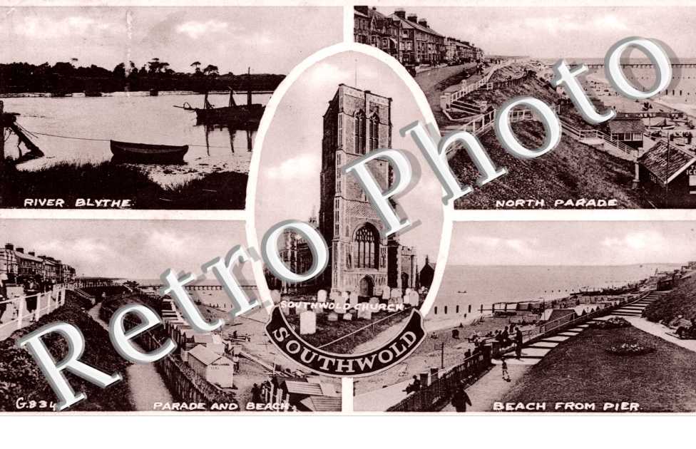 River Blythe, North Parade, Parade and Beach