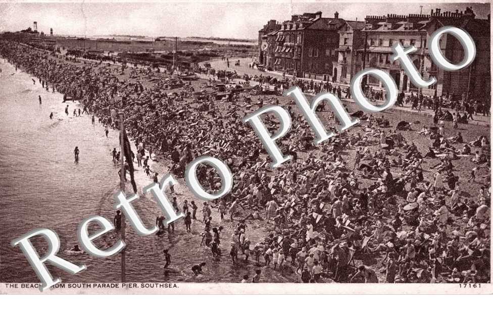 the Beach from South Parade Pier