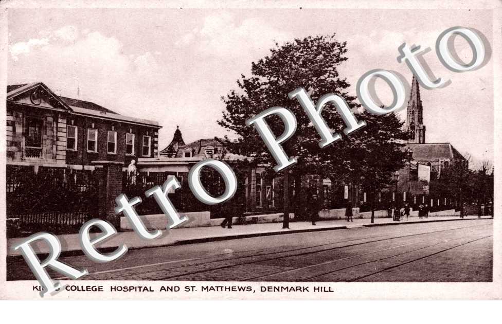 Kings College Hospital and Saint Matthews, Denmark Hill