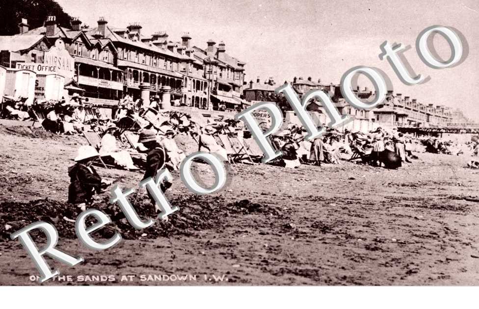 on the sands at Sandown