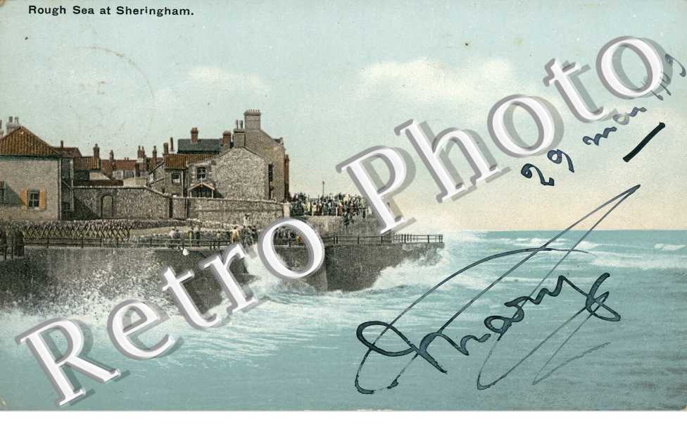 Rough Sea at Sheringham