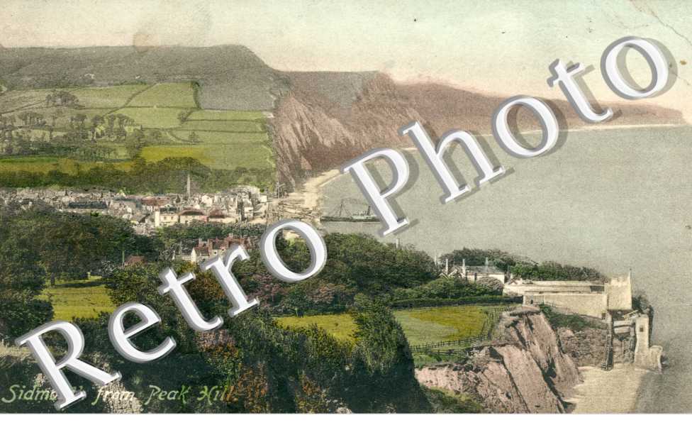 Sidmouth from peak Hill