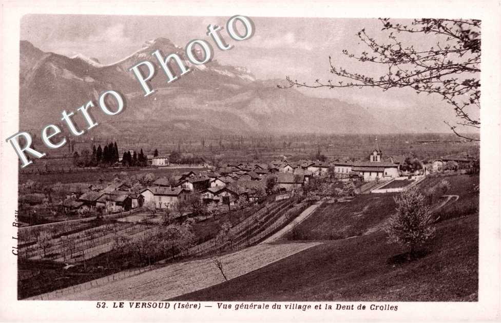 vue generale  et la Dent de Crolles