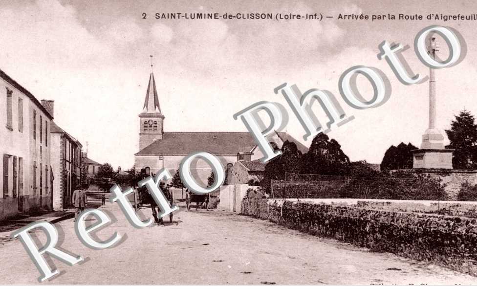 arrivee par la route d&#039;Aigrefeuille