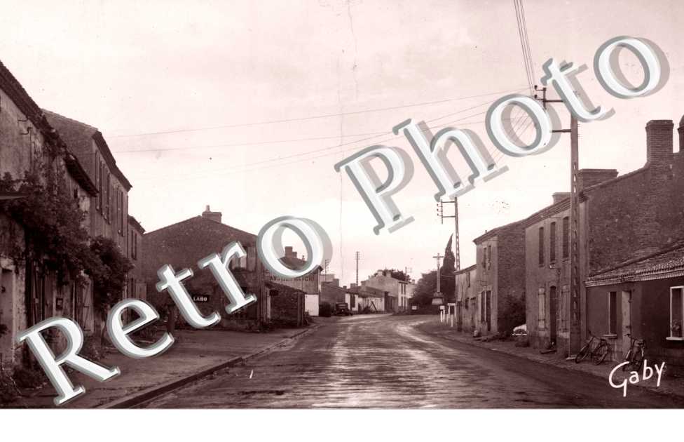 rue du Calvaire - annees 50