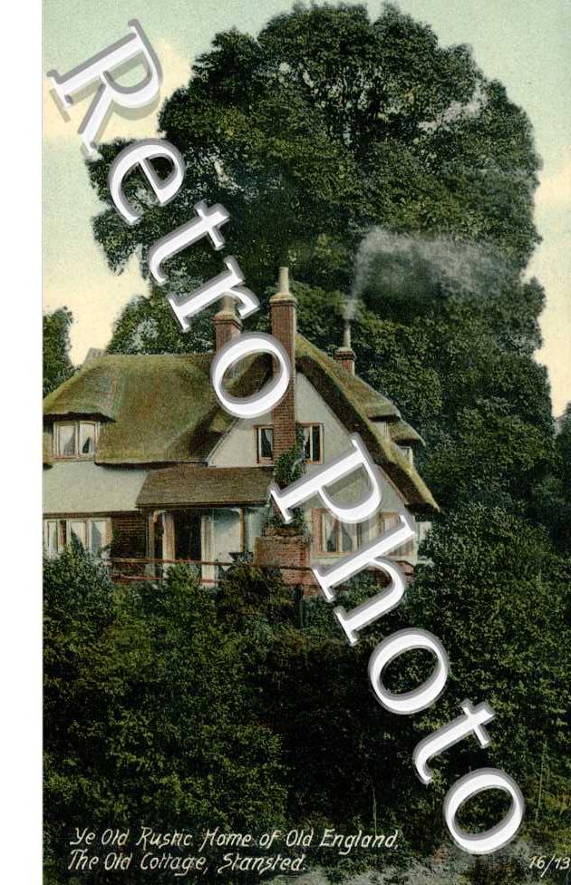 Ye Old Rustic Home of Old England, the Old Cottage