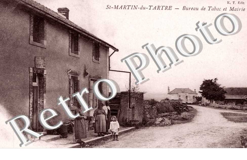Bureau de tabac et mairie