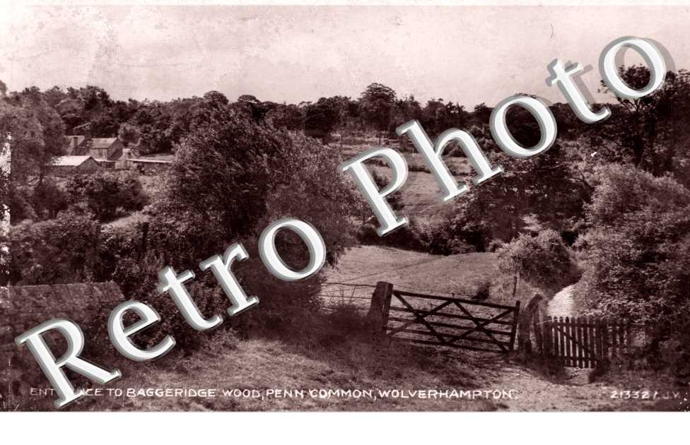 Entrance to Baggeridge Wood, penn Common