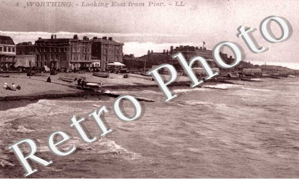 Worthing looking East from Pier