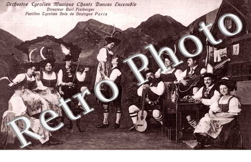 Orchestre Tyrolien Musique Chants Danses Ensemble, Directeur Carl Feilberger