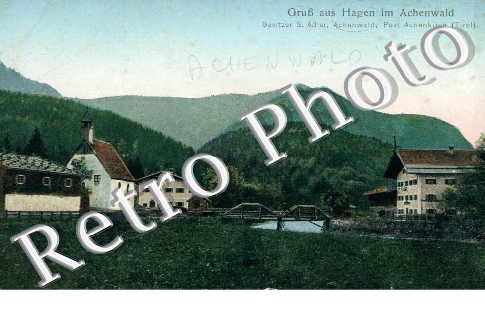 Gruss aus Hagen im Achenwald