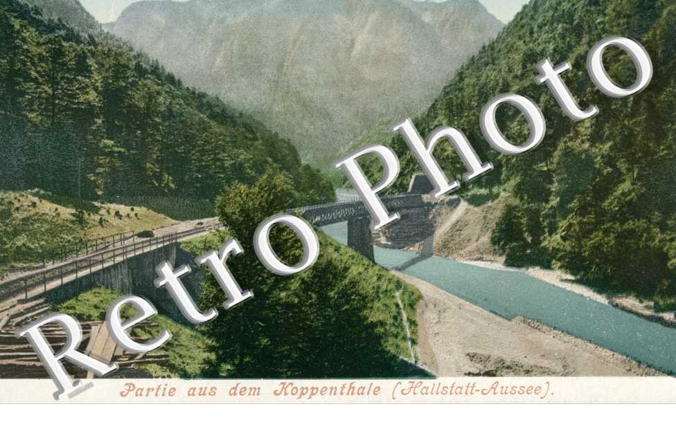 Partie aus dem Koppenthale, Hallstatt-Aussee