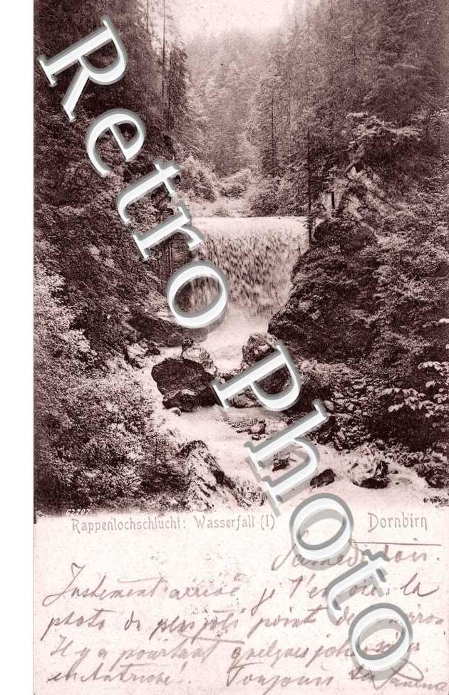 Rappenlochschlucht, Wasserfall, Dornbirn