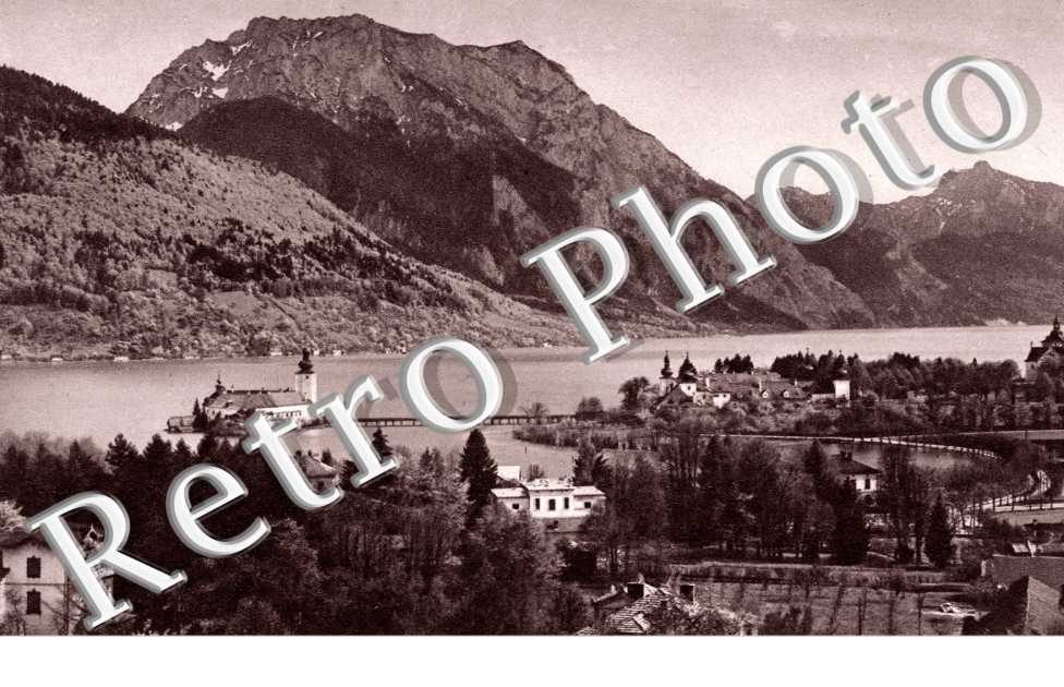 Salzkammergut, Gmunden, Schloss Ort und Traunsee
