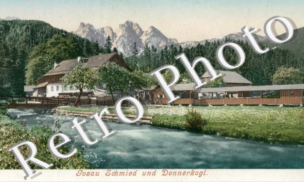 Gisau Schmied und Donnerkogl.