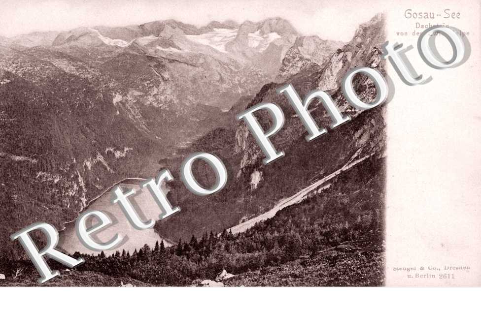 Dachstein von der Zwieselalpe