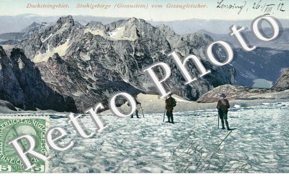 Dachstein, Stuhlgebirge, Gisaustein vom Gisaugletscher