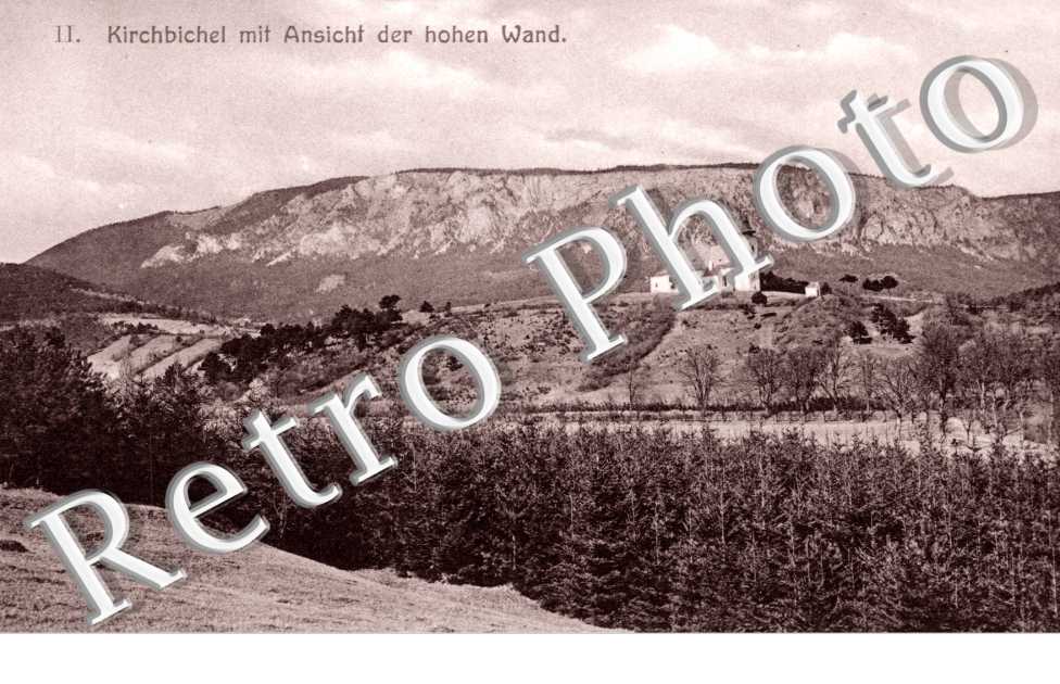 Kirchbichel mit Ansicht der hohen Wand