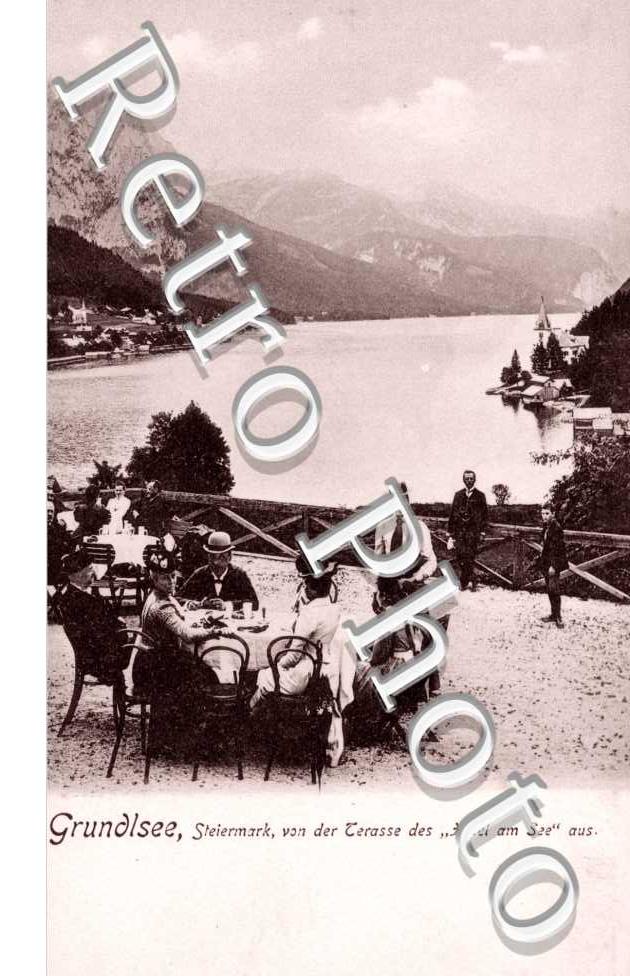 Steiermark von der Terasse des "Hotel am See" aus