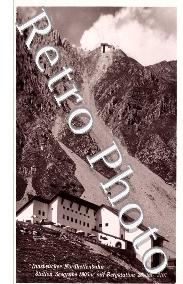 Innsbrucker Nordkettenbahn, Station Seegrube mit Bergstation