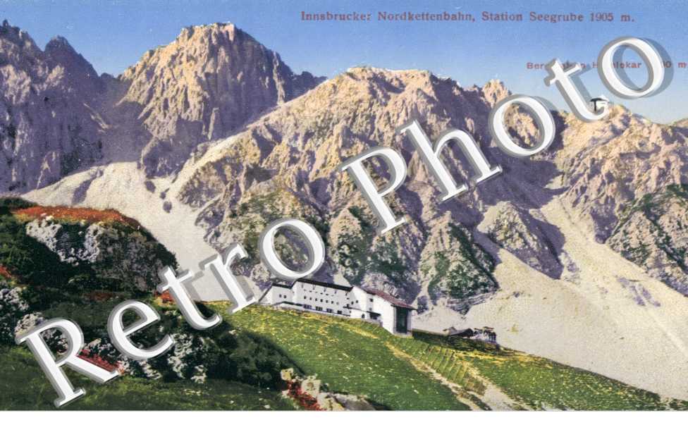 Innsbrucker Nordkettenbahn Station Seegrube