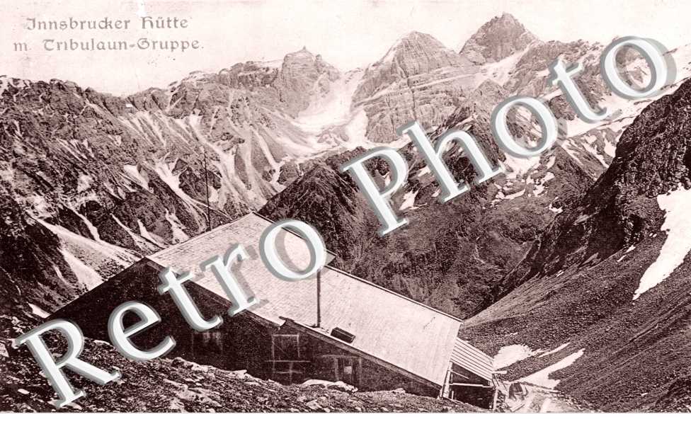 Inssbrucker Hutte mit Tribulaun-Gruppe