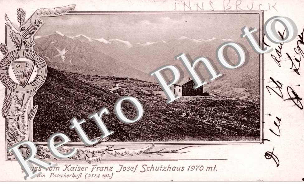 Gruss vom kaiser Franz Josef Schutzhaus