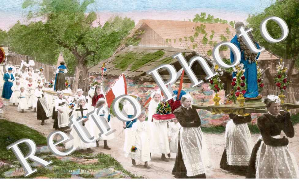 Une Procession religieuse
