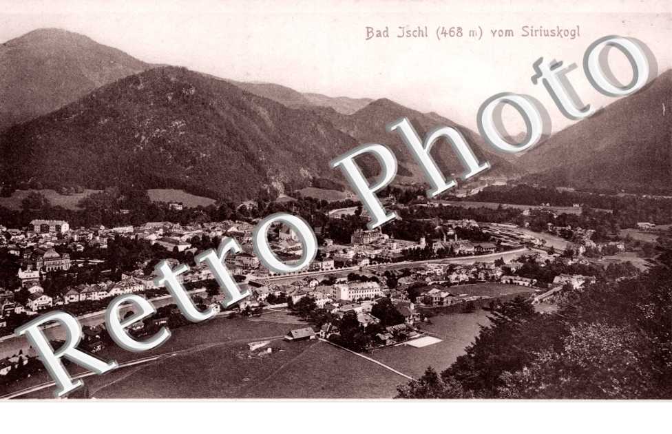 Bad Ischl vom Siriuskogl